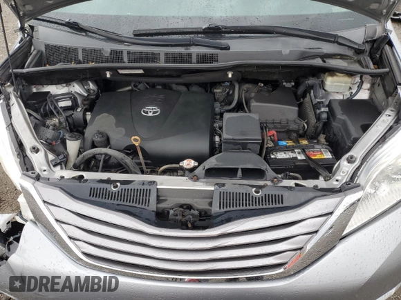 2017 Toyota Sienna XLE Auto Access Seat с VIN 5TDYZ3DC2HS895241, выставлен на аукционе Copart как лот 57505945 с пробегом 178 331 миль миль и Списание • Salvage title. История ставок и продаж доступна на DreamBid. Изображение 12.