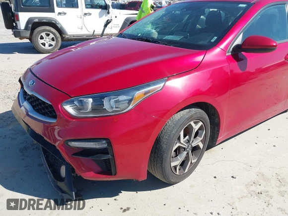 2020 Kia Forte LXS with VIN 3KPF24AD8LE182202, listed as a IAAI auction lot 41853208 with 128,502 mi miles. Bid and sale history available at carsss.com. Image 17.