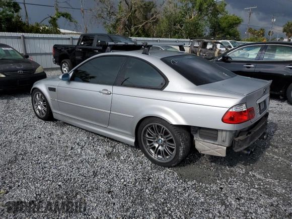 2002 BMW 3 Series M3 with VIN WBSBL93492JR17575, listed as a Copart auction lot 58530895 with Not provided miles and Clean title. Bid and sale history available at DreamBid. Image 2.