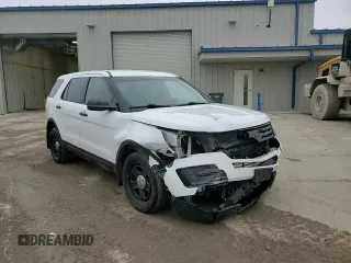 2016 Ford Utility Police Interceptor with VIN 1FM5K8AR7GGC67838, listed as a Copart auction lot 80341924 with 216,672 mi miles and Non Repairable. Bid and sale history available at carsss.com. Image 14.