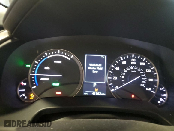2020 Lexus RX 450h with VIN 2T2HGMDA0LC056485, listed as a Copart auction lot 57323285 with 41,762 mi miles and Salvage title. Bid and sale history available at DreamBid. Image 9.