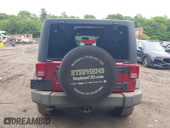 2013 Jeep Wrangler Unlimited Sport with VIN 1C4HJWDG7DL516077, listed as a IAAI auction lot 42521985 with 169,299 mi miles and . Bid and sale history available at DreamBid. Image 16.