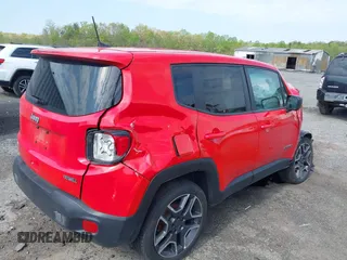 2020 Jeep Renegade Jeepster with VIN ZACNJBAB7LPL75071, listed as a IAAI auction lot 42017529 with 42,477 mi miles and . Bid and sale history available at carsss.com. Image 4.