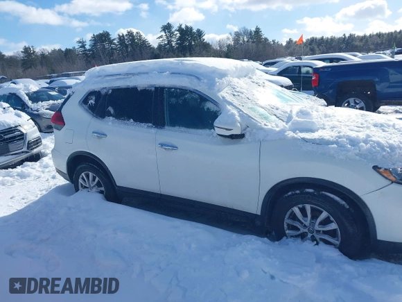 2017 Nissan Rogue S with VIN KNMAT2MV9HP530645, listed as a IAAI auction lot 41544319 with 82,755 mi miles. Bid and sale history available at carsss.com. Image 13.