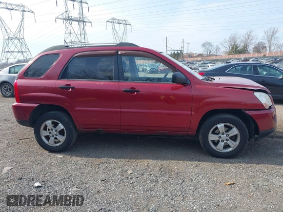 2009 Kia Sportage LX with VIN KNDJF724197558391, listed as a IAAI auction lot 41696362 with 170,555 mi miles. Bid and sale history available at carsss.com. Image 14.