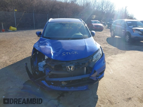 2020 Honda HR-V EX with VIN 3CZRU6H54LM724154, listed as a IAAI auction lot 41715536 with 30,940 mi miles. Bid and sale history available at carsss.com. Image 12.