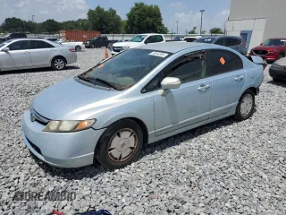 2007 Honda Civic with VIN JHMFA36217S008509, listed as a Copart auction lot 59544385 with 163,378 mi miles and Salvage title. Bid and sale history available at DreamBid. Image 1.