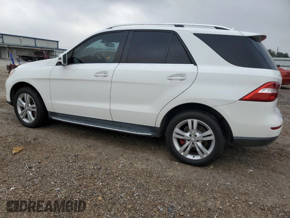 2015 Mercedes-Benz M ML 350 with VIN 4JGDA5JB7FA529231, listed as a Copart auction lot 51463655 with 91,206 mi miles and Salvage Title. Bid and sale history available at carsss.com. Image 2.