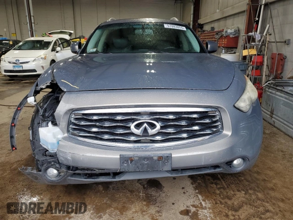 2009 Infiniti FX with VIN JNRAS18W99M156816, listed as a Copart auction lot 57883055 with 165,808 mi miles and Salvage title. Bid and sale history available at DreamBid. Image 5.