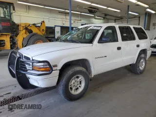 1999 Dodge Durango z VIN 1B4HS28Z2XF709089, wystawiony jako Copart lot #58241055 z przebiegiem 112 347 mil mil oraz Szkoda całkowita • Salvage title. Historia ofert i sprzedaży dostępna na DreamBid. Obrazek 1.