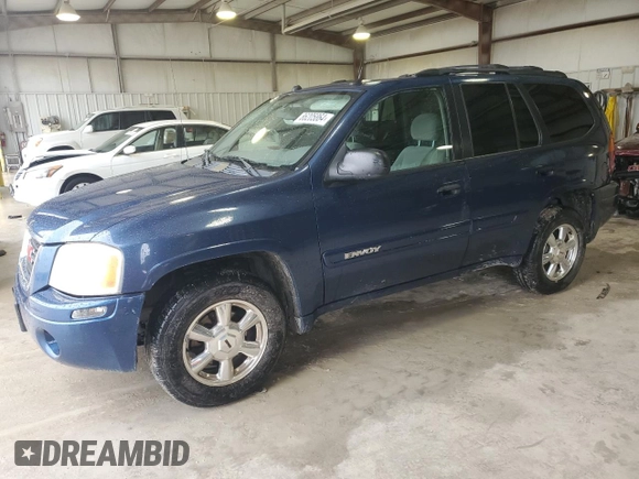 2005 GMC Envoy SLT with VIN 1GKDS13S352104934, listed as a Copart auction lot 86205864 with 166,638 mi miles and Clean Title. Bid and sale history available at carsss.com. Image 1.
