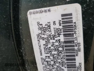 2001 Toyota Sienna LE z VIN 4T3ZF13C61U348612, wystawiony jako Copart lot #58386875 z przebiegiem 142 313 mil mil oraz Tytuł czysty. Historia ofert i sprzedaży dostępna na DreamBid. Obrazek 14.