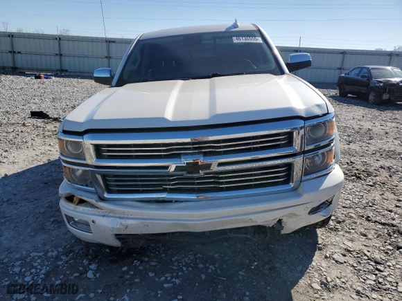 2015 Chevrolet Silverado 1500 High Country with VIN 3GCUKTEC1FG291368, listed as a Copart auction lot 46136555 with 111,729 mi miles and Salvage Title. Bid and sale history available at carsss.com. Image 5.