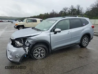 2019 Subaru Forester Premium with VIN JF2SKAGC1KH512803, listed as a Copart auction lot 59935705 with 59,323 mi miles and Salvage title. Bid and sale history available at DreamBid. Image 1.
