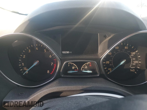 2017 Ford Escape Titanium with VIN 1FMCU0JD6HUB48690, listed as a Copart auction lot 45940845 with 160,296 mi miles and Salvage Title. Bid and sale history available at carsss.com. Image 9.