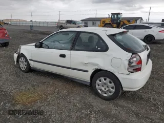 2000 Honda Civic DX z VIN 2HGEJ6440YH100482, wystawiony jako Copart lot #58164305 z przebiegiem 57 818 mil mil oraz Szkoda całkowita • Salvage title. Historia ofert i sprzedaży dostępna na DreamBid. Obrazek 2.