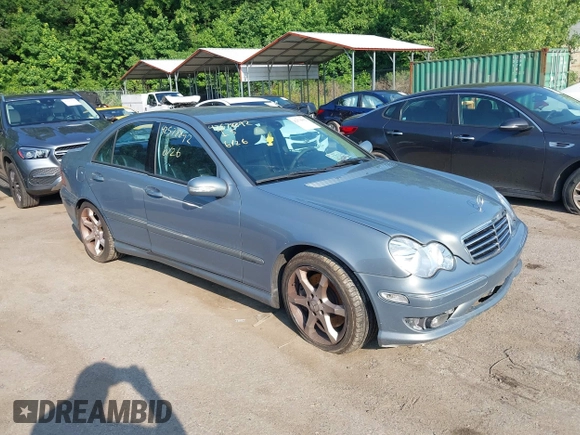 2007 Mercedes-Benz C 230 Sport with VIN WDBRF52H37F870823, listed as a IAAI auction lot 42578892 with 226,066 mi miles and . Bid and sale history available at DreamBid. Image 1.