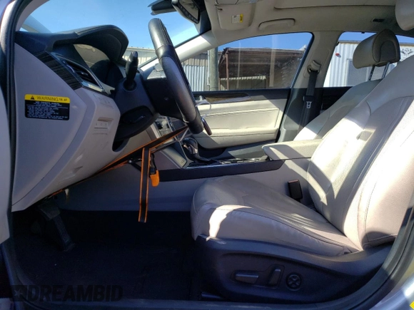 2016 Hyundai Sonata Sport with VIN 5NPE34AF1GH341346, listed as a Copart auction lot 50891895 with 120,180 mi miles and Salvage Title. Bid and sale history available at DreamBid. Image 7.