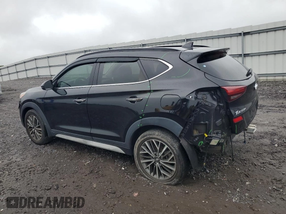 2019 Hyundai Tucson Limited with VIN KM8J3CAL2KU855344, listed as a Copart auction lot 61031495 with 45,622 mi miles and Salvage title. Bid and sale history available at DreamBid. Image 2.