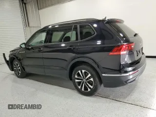 2024 Volkswagen Tiguan S with VIN 3VVRB7AX2RM211296, listed as a Copart auction lot 64245315 with 8,911 mi miles and Non repairable. Bid and sale history available at DreamBid. Image 2.