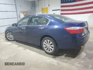 2014 Honda Accord Sedan EX-L with VIN 1HGCR2F80EA165531, listed as a Copart auction lot 47228985 with 132,073 mi miles and Salvage Title. Bid and sale history available at carsss.com. Image 2.