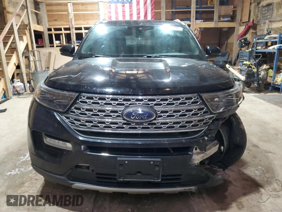 2020 Ford Explorer Limited with VIN 1FMSK8FH2LGB53663, listed as a Copart auction lot 43566905 with 72,226 mi miles and Salvage Title. Bid and sale history available at carsss.com. Image 5.