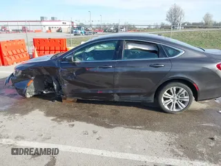 2015 Chrysler 200 Limited with VIN 1C3CCCABXFN528411, listed as a IAAI auction lot 41823474 with 53,925 mi miles. Bid and sale history available at carsss.com. Image 14.