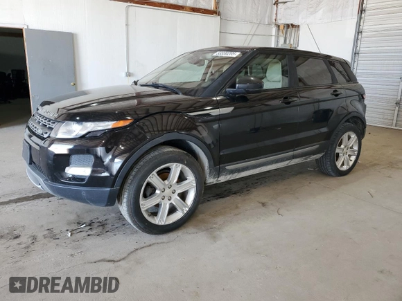2015 Land Rover Range Rover Evoque Pure Plus with VIN SALVP2BG2FH960141, listed as a Copart auction lot 53330205 with 102,291 mi miles and Salvage title. Bid and sale history available at DreamBid. Image 1.