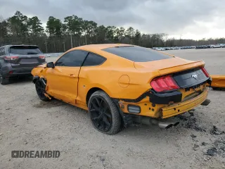 2019 Ford Mustang EcoBoost z VIN 1FA6P8TH4K5138092, wystawiony jako Copart lot #44217334 z przebiegiem 91 743 mil mil oraz Szkoda całkowita • Salvage title. Historia ofert i sprzedaży dostępna na DreamBid. Obrazek 2.