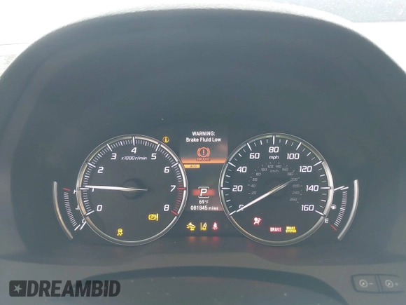 2019 Acura MDX with VIN 5J8YD4H32KL017818, listed as a IAAI auction lot 42517763 with 81,845 mi miles and . Bid and sale history available at DreamBid. Image 7.