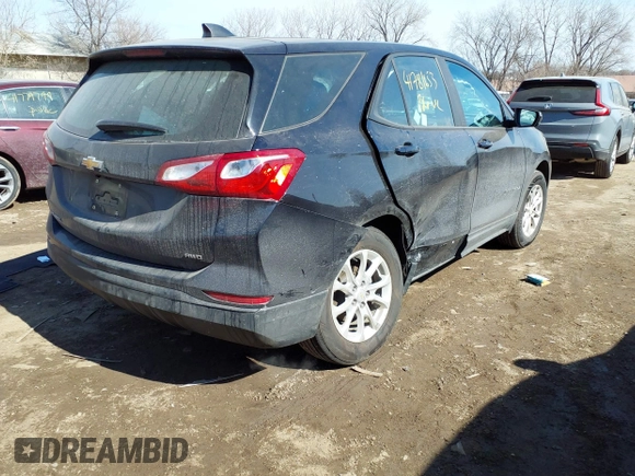 2020 Chevrolet Equinox LS z VIN 2GNAXSEV6L6145045, wystawiony jako IAAI lot #41781653 z przebiegiem 88 066 mil mil oraz . Historia ofert i sprzedaży dostępna na DreamBid. Obrazek 4.