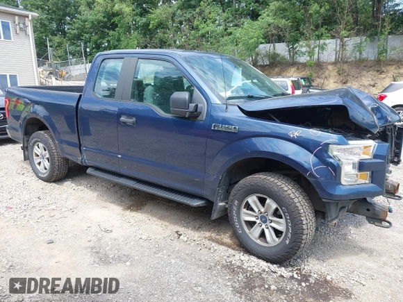 2017 Ford F-150 XL with VIN 1FTEX1E86HKE46742, listed as a IAAI auction lot 42591991 with 117,520 mi miles and . Bid and sale history available at DreamBid. Image 1.
