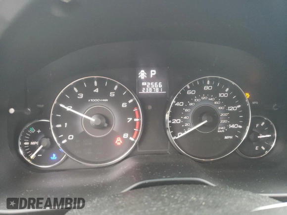 2011 Subaru Legacy Premium Power Moon z VIN 4S3BMBG66B3231747, wystawiony jako Copart lot #56965345 z przebiegiem 238 781 mil mil oraz Szkoda całkowita • Salvage title. Historia ofert i sprzedaży dostępna na DreamBid. Obrazek 9.