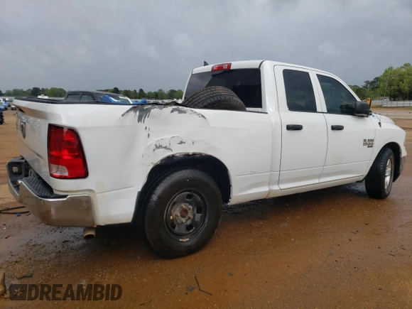 2022 Ram 1500 Tradesman with VIN 1C6RR6FG4NS170756, listed as a Copart auction lot 49491295 with 81,106 mi miles and Salvage title. Bid and sale history available at DreamBid. Image 3.