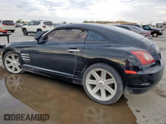 2004 Chrysler Crossfire z VIN 1C3AN69L54X006853, wystawiony jako Copart lot #50780575 z przebiegiem Nie podano mil oraz Tytuł czysty. Historia ofert i sprzedaży dostępna na DreamBid. Obrazek 2.