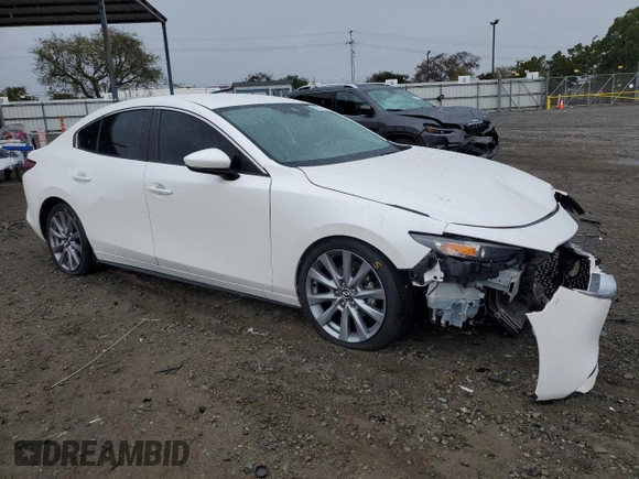 2019 Mazda 3 w/Select with VIN JM1BPACL8K1110193, listed as a Copart auction lot 48896315 with Not Provided miles and Salvage Title. Bid and sale history available at carsss.com. Image 4.
