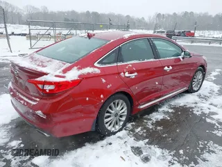 2015 Hyundai Sonata Limited with VIN 5NPE34AF2FH162716, listed as a IAAI auction lot 41622188 with 108,335 mi miles and . Bid and sale history available at carsss.com. Image 4.