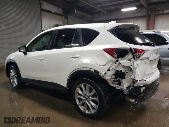 2014 Mazda CX-5 Grand Touring with VIN JM3KE4DY7E0417308, listed as a Copart auction lot 88161195 with 107,493 mi miles and Salvage Title. Bid and sale history available at carsss.com. Image 2.