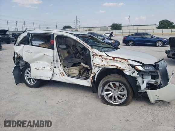 2018 Acura RDX Technology with VIN 5J8TB3H52JL010846, listed as a Copart auction lot 54174944 with Not provided miles and Salvage title. Bid and sale history available at DreamBid. Image 4.