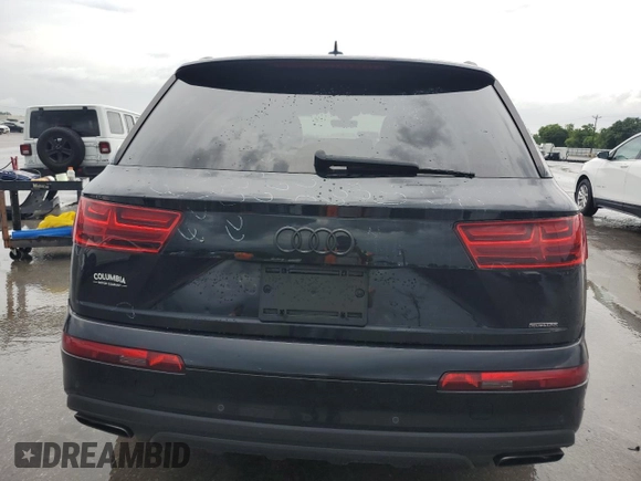 2017 Audi Q7 Prestige with VIN WA1VAAF71HD040809, listed as a Copart auction lot 59728235 with 109,168 mi miles and Salvage title. Bid and sale history available at DreamBid. Image 6.