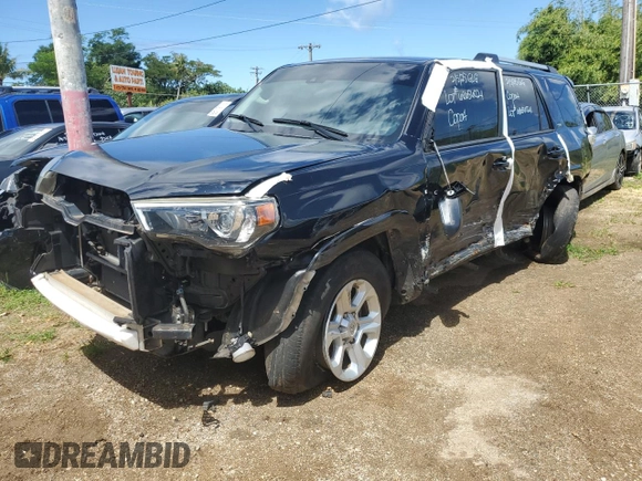 2020 Toyota 4Runner SR5 with VIN JTEZU5JR8L5214596, listed as a Copart auction lot 68656024 with Not provided miles and Salvage title. Bid and sale history available at DreamBid. Image 1.