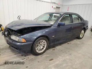 2003 BMW 5 Series 530iA with VIN WBADT63413CK29622, listed as a Copart auction lot 72416014 with 102,223 mi miles and Salvage Title. Bid and sale history available at carsss.com. Image 1.