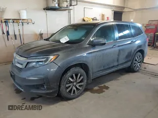 2021 Honda Pilot EX-L with VIN 5FNYF6H59MB048480, listed as a IAAI auction lot 41388952 with 29,421 mi miles. Bid and sale history available at carsss.com. Image 2.