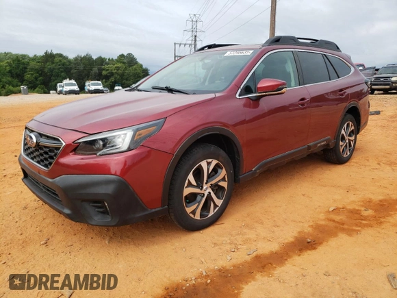 2020 Subaru Outback Limited z VIN 4S4BTANCXL3244066, wystawiony jako Copart lot #57295635 z przebiegiem 37 724 mil mil oraz Szkody całkowita. Historia ofert i sprzedaży dostępna na DreamBid. Obrazek 1.