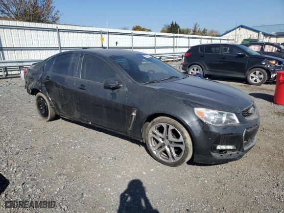 2016 Chevrolet SS with VIN 6G3F15RWXGL218583, listed as a Copart auction lot 77441114 with 47,961 mi miles and Salvage Title. Bid and sale history available at carsss.com. Image 4.