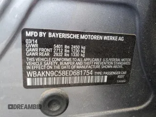 2014 BMW 5 Series 550i z VIN WBAKN9C58ED681754, wystawiony jako Copart lot #47830765 z przebiegiem 73 763 mil mil oraz Szkoda całkowita • Salvage title. Historia ofert i sprzedaży dostępna na DreamBid. Obrazek 12.