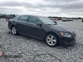 2012 Volkswagen Passat SE with VIN 1VWBP7A35CC037714, listed as a Copart auction lot 52194795 with 77,235 mi miles and Salvage Title. Bid and sale history available at carsss.com. Image 4.