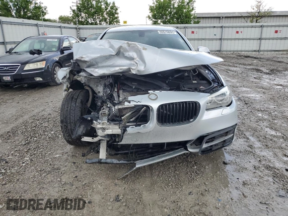 2014 BMW 5 Series 535i xDrive with VIN WBA5B3C5XED537318, listed as a Copart auction lot 55570655 with Not provided miles and Non repairable. Bid and sale history available at DreamBid. Image 5.