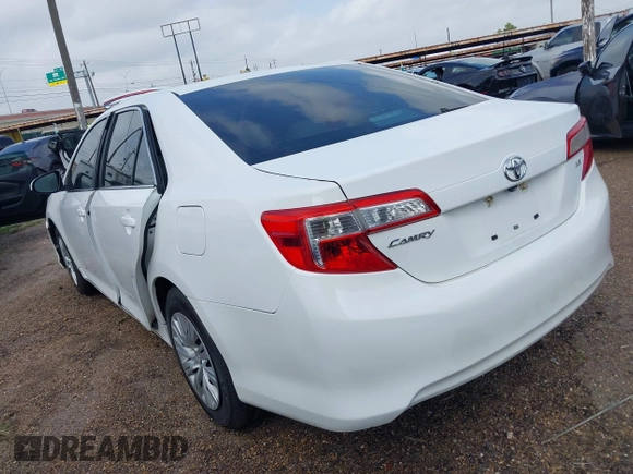 2014 Toyota Camry L with VIN 4T4BF1FK9ER342568, listed as a IAAI auction lot 41919872 with Not Provided miles and . Bid and sale history available at DreamBid. Image 3.