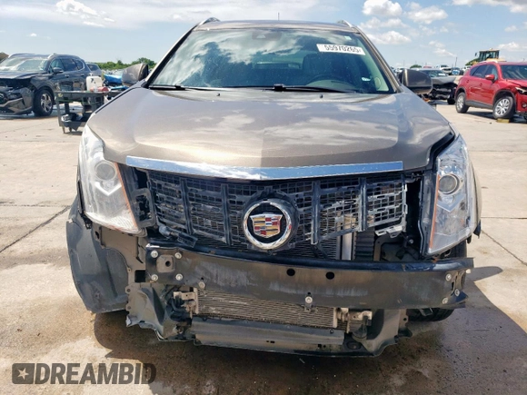 2014 Cadillac SRX Premium Collection with VIN 3GYFNDE33ES567108, listed as a Copart auction lot 55970265 with 97,720 mi miles and Salvage title. Bid and sale history available at DreamBid. Image 5.